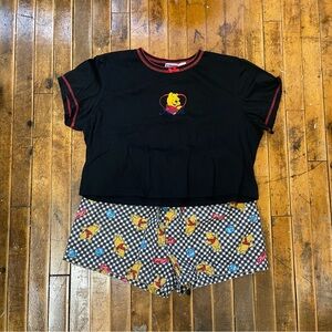 vintage winnie the pooh pajama set